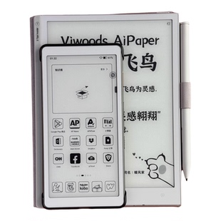 Viwoods AIPaper Reader轻薄墨水屏小茉莉阅读器电纸书电话短信4G