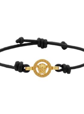 【送礼】VERSACE/范思哲 Medusa '95皮革手镯