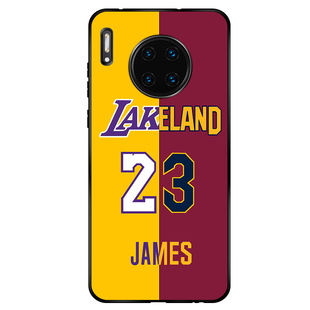 适用于华为Mate60/50手机壳Nova12/11勒布朗詹姆斯Mate30Pro/20X/M40P+湖人荣耀Magic5/4/3硅胶NBA磨砂100/90