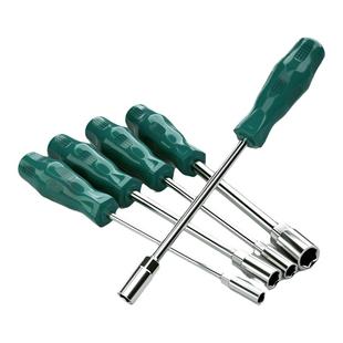 外六角套筒螺丝刀5.5套头7mm螺母套筒起子批加长手动套筒扳手工具