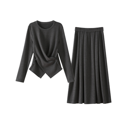 OSA高级设计感通勤套装裙子