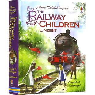 Usborne Illustrated The Railway Children 尤斯伯恩 铁路的孩子 插图故事书 精装儿童英语故事书 小学英语课外读物 8+ 英文原版