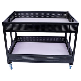 户外摆摊小推车可折叠移动手推车超市促销台特价甩货车促销展示架