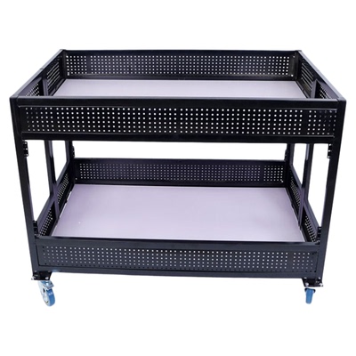 外出摆摊小推车超市促销花车货架