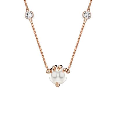施华洛世奇龙爪珍珠项链