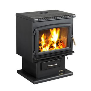 家用独立式柴火壁炉加厚钢板室内真火燃木柴炉别墅农村吹风烤火炉