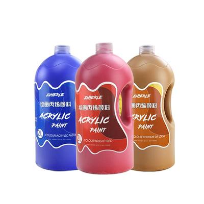 蒙特利莎丙烯颜料防水防晒白色