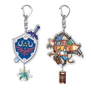 塞尔达传说周边挂件王国之泪林克大师剑旷野之息谷子挂饰钥匙扣潮