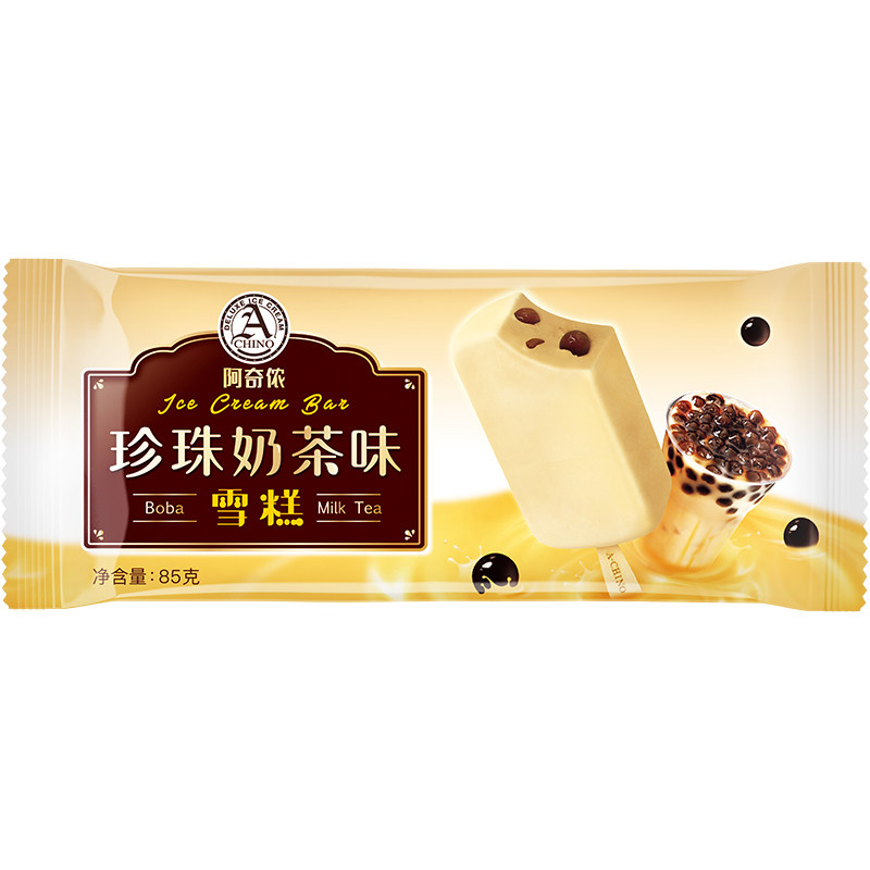 阿奇侬进口珍珠奶茶雪糕冰淇淋