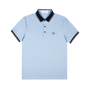 Raidy Boer/雷迪波尔男运动夏棉涤混纺POLO衫翻领偏薄短袖T恤7312