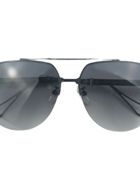 潮克罗心太阳镜复古双梁