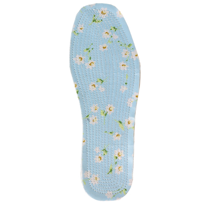 拍2份送2双纯棉布印花可裁剪鞋垫