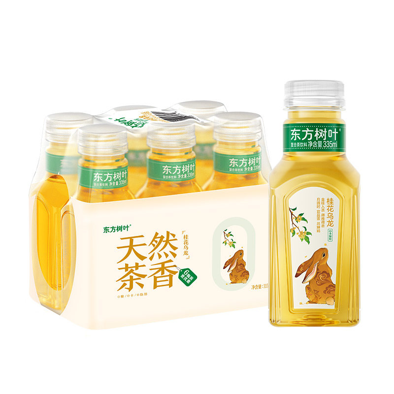 【26年秋限定】农夫山泉东方树叶桂花乌龙复合茶饮料 335ml*6瓶