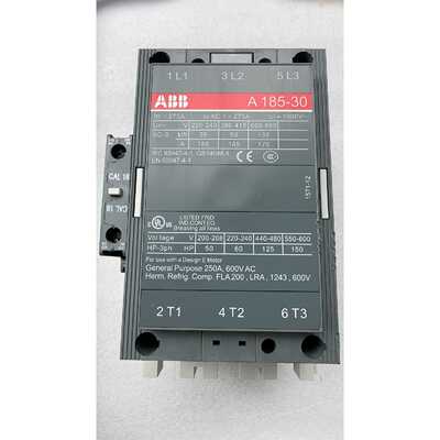 可维修议价  ABB交流接触器A18530额定电流275A三相220240V库存全