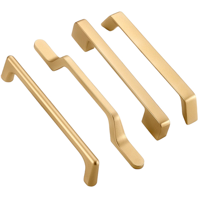 轻奢现代简约风抽屉一字金属手柄