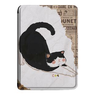 电子书适用kindle阅读器paperwhite复古猫咪scribe励志kpw4/5/6寸oasis3卡通2第11代958保护套voyage1499壳潮