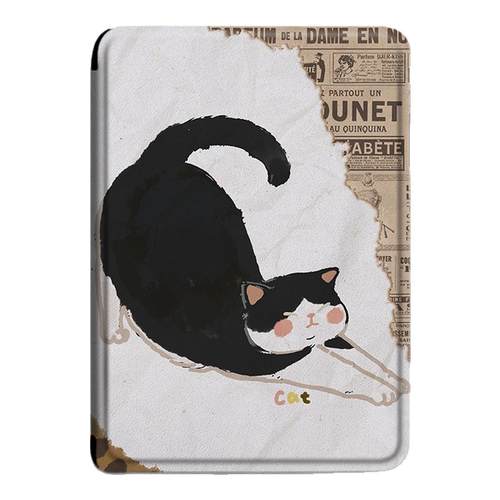 电子书适用kindle阅读器paperwhite复古猫咪scribe励志kpw4/5/6寸oasis3卡通2第11代958保护套voyage1499壳潮