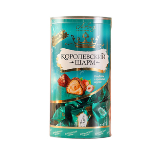 店主推荐俄罗斯进口榛仁味巧克力夹心威化拉迈尔牌皇冠巧克力喜糖