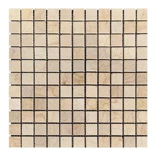 天然大理石马赛克瓷砖卫生间大花绿金碧米黄莱姆石水池鱼池卡拉白