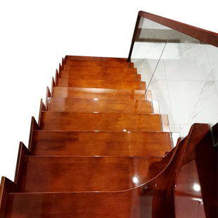 实木楼梯踏步保护膜透明防滑大理石台阶贴膜楼梯踏板垫水晶膜自粘