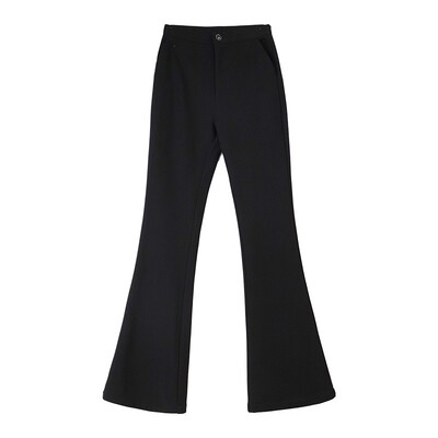 微喇裤女2025新款显瘦西装喇叭裤