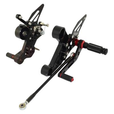 适用雅马哈MT09 FZ09 XSR900 CNC脚套总成摩托车配件改装升高脚踏