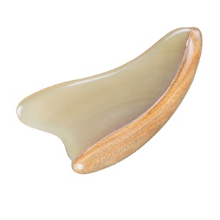 绿檀牛角刮痧板脸部颈部腿背部面部美容提拉修复全身通用疏通经络