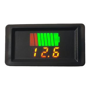 两线电动车磷酸铁锂电池电量电压表电瓶电量显示器支持定制防水款