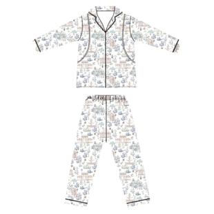 Domiamia纯棉哺乳服宽松睡衣月子服产后喂奶家居服空调服四季可穿