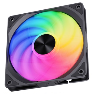 冰曼12015超薄12CM机箱风扇15mm温控PWM静音ARGB电脑散热风扇4Pin