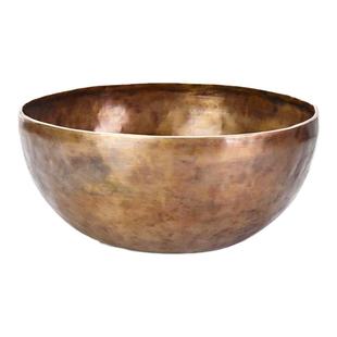 尼泊尔进口正品颂钵全手工佛音碗禅意摆件静心瑜伽钵梵音铜罄铜钵