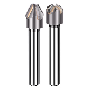 镶硬质合金倒角铣刀直柄锪钻包邮16 20 30 45mm60/90度钨钢倒角器