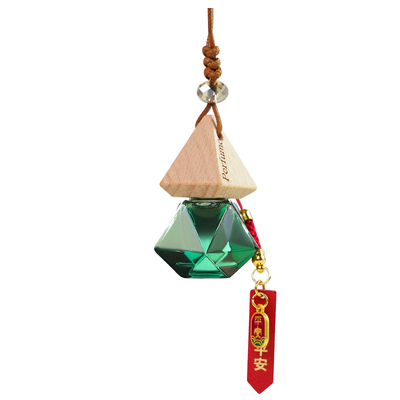 车载香薰挂件2025新款栀子花汽车内用香水挂饰品全季酒店禅茶香氛