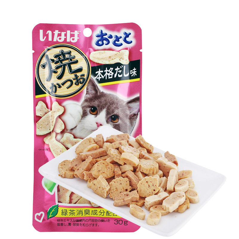 日本伊纳宝猫咪零食小鱼冻干整箱