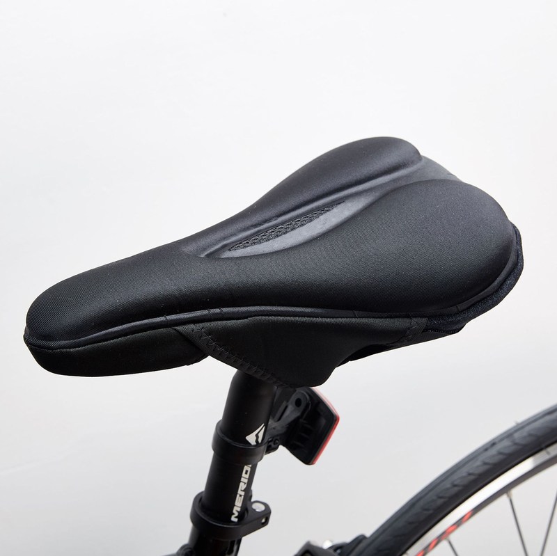 山地自行车坐垫套记忆海绵单车套舒适硅胶软装备自行车鞍座套减震