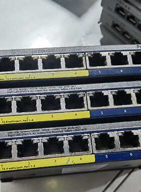 原装网件NETGEARGS108PEv38口千兆4口