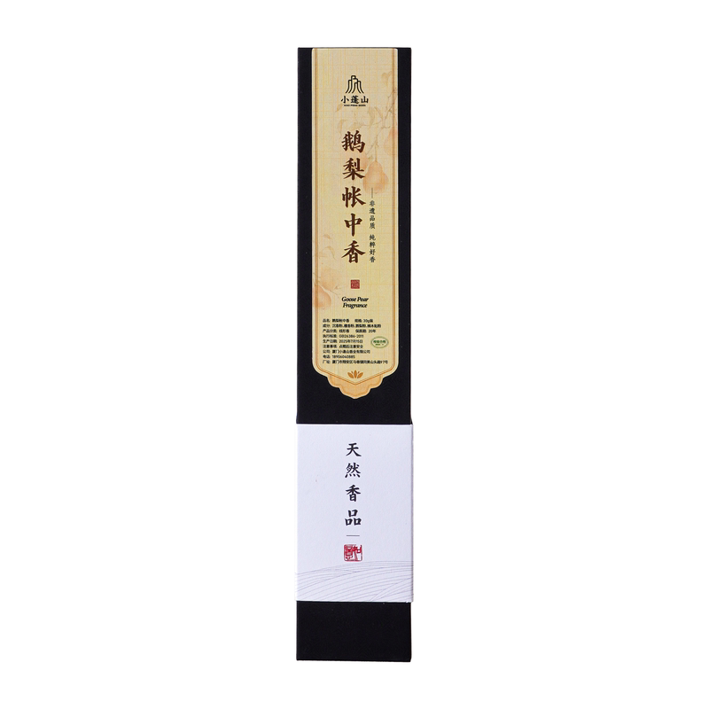 小蓬山天然鹅梨帐中香线香
