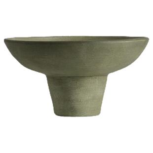 莫兰迪色系陶瓷书房几何花器现代艺术手工花瓶装饰摆件民宿设计师