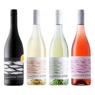 cirro卷云马尔堡长相思干白葡萄酒新西兰进口黑皮诺正品干红