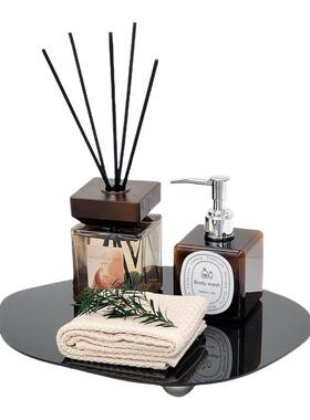 简约现代样板房卫生间桌面软装饰品摆件沐浴用品香薰仿真花ZH3923