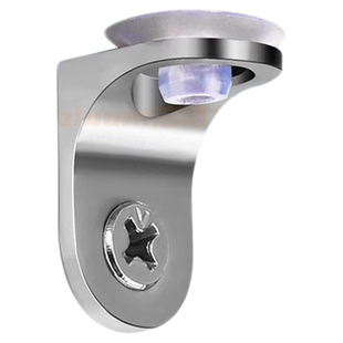 玻璃搁脚玻璃层板托支撑架托柜子隔板固定托架支架隔板钉分层配件