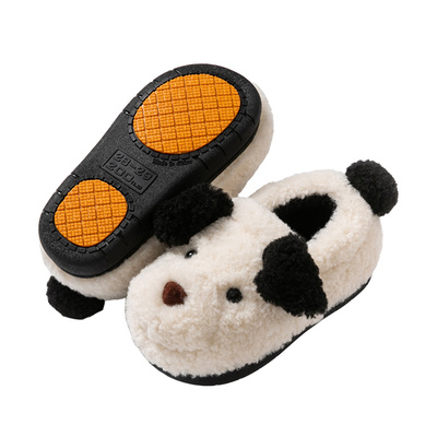 儿童棉拖鞋男童可爱卡通保暖