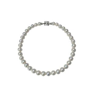 DARA戴拉正品淡水珍珠项链10-12mm近正圆简约轻奢送母亲长辈礼物