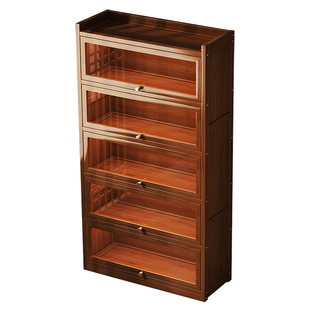 博古架中式书柜茶柜置物架古董酒柜书架茶叶现代简约展示柜多宝阁