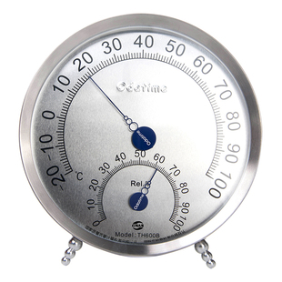 欧达时/100度工业用测高温温湿度计表实验室仓库大棚不锈钢耐热