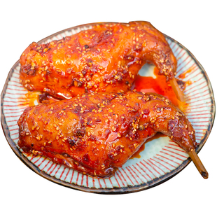 四川特产麻辣兔腿即食手撕冷吃兔肉熟食休闲零食五香辣下酒菜小吃