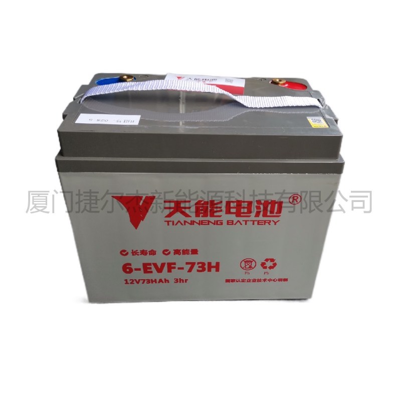 天能正品12V80A叉车电轿铅酸电池