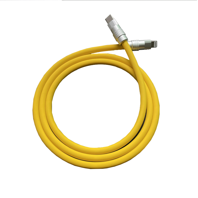 番薯傻瓜 MFI端子C94客制化DIY液态硅胶PD30W快充数据线适用苹果iPhoneXS/12/13pro/14pro