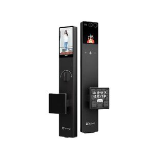 萤石智能锁Y5000FVX Ultra AI智能体全自动视频监控锁 双摄双电