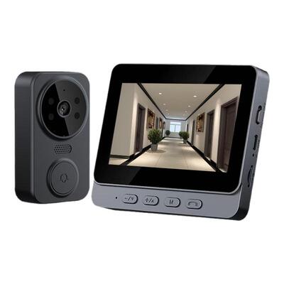 无线可视对讲门铃别墅家用